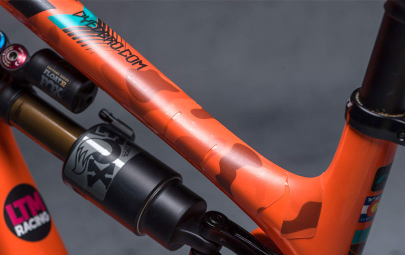 Rahmenschutz Kit Camo - Black Gloss