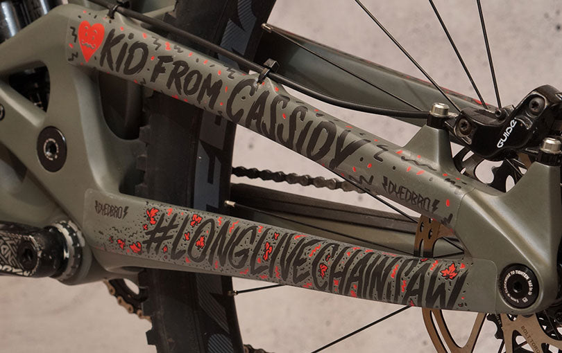 Rahmenschutz Kit - Chainsaw Black / Red