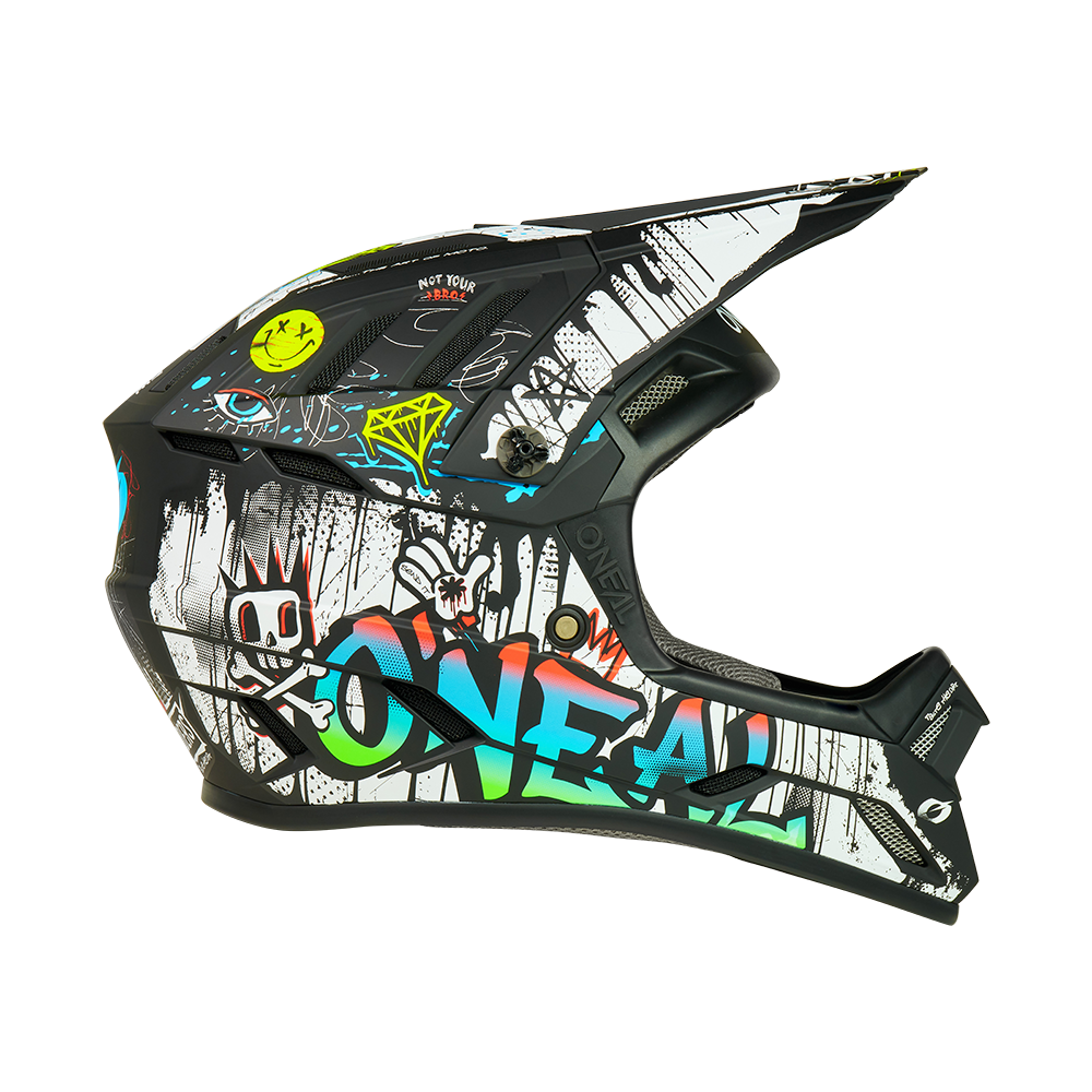Backflip Rancid V.25 Helm -  black/white