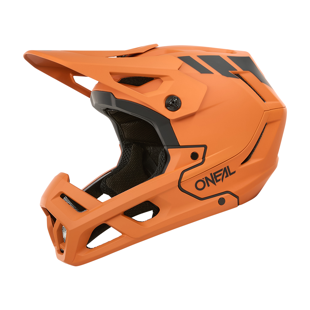 Crest SL1 V.25 Helm - orange/schwarz