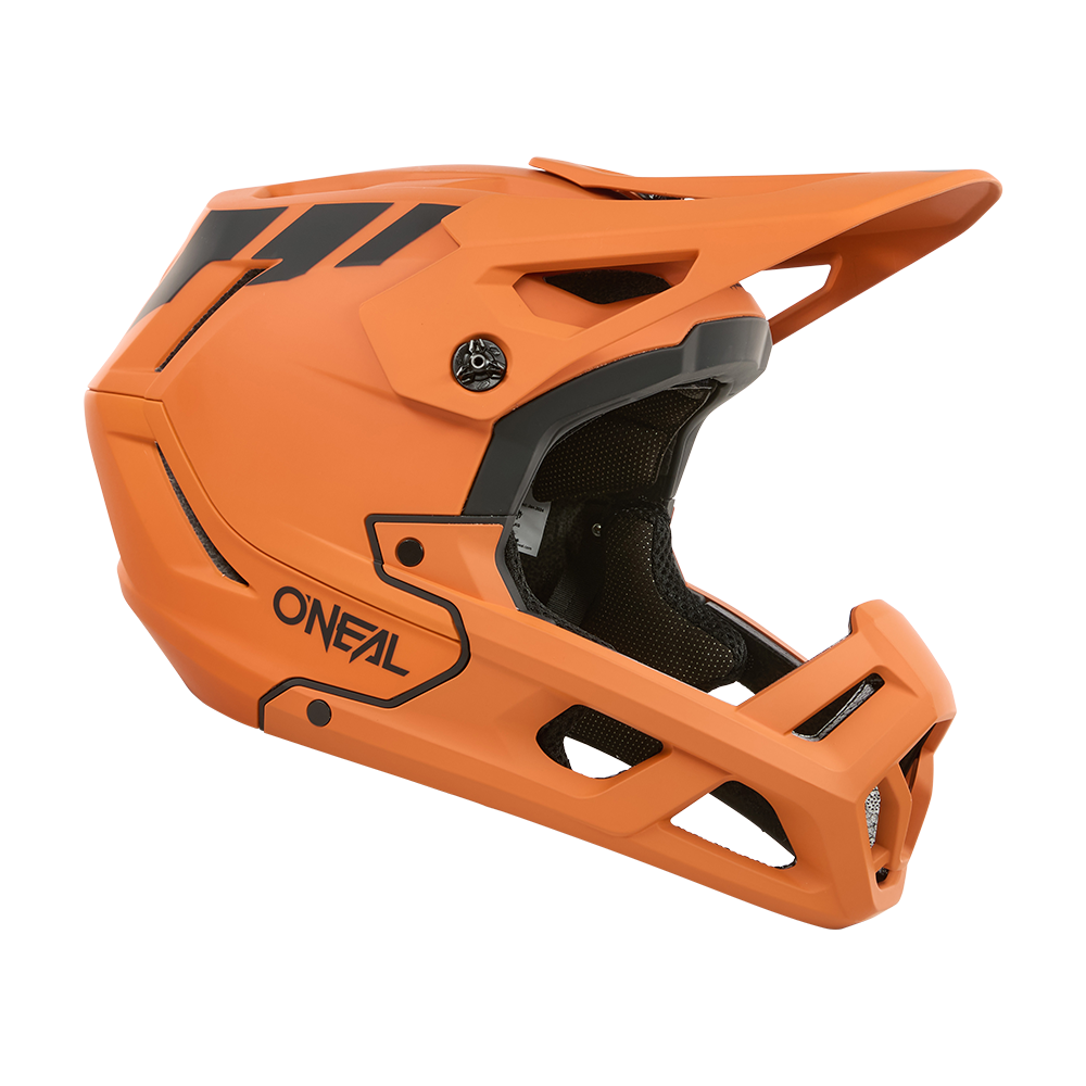Crest SL1 V.25 Helm - orange/schwarz