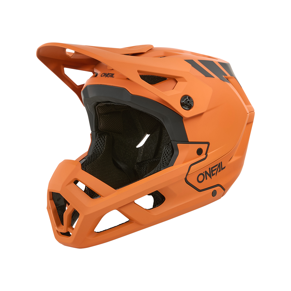 Crest SL1 V.25 Helm - orange/schwarz