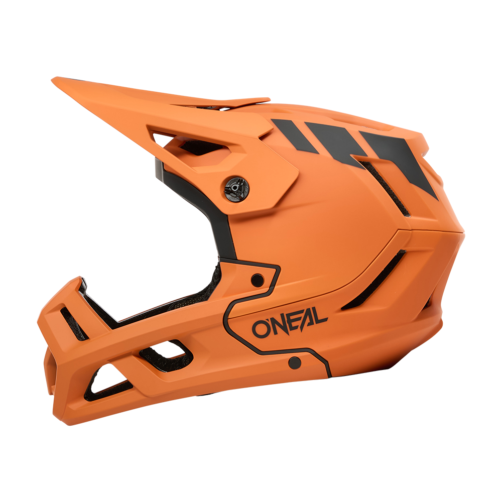 Crest SL1 V.25 Helm - orange/schwarz
