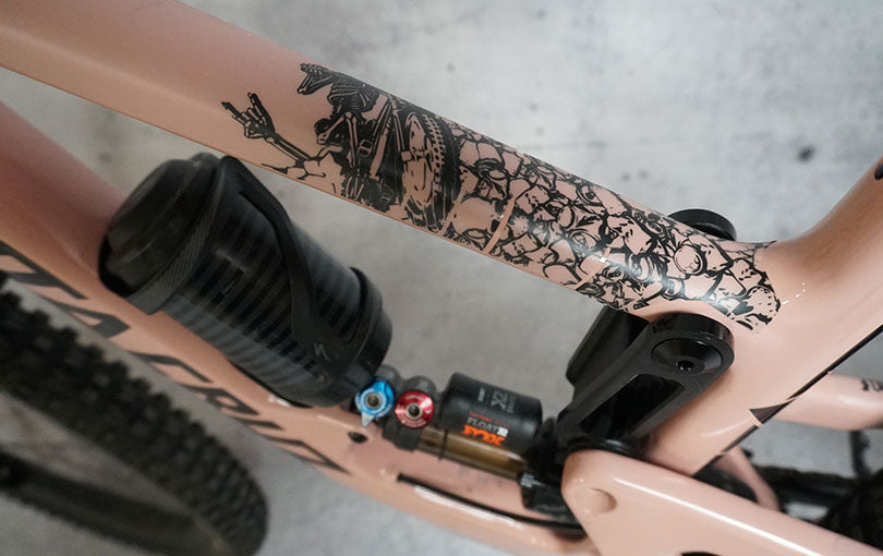 Rahmenschutz Kit - Ride or Die Black