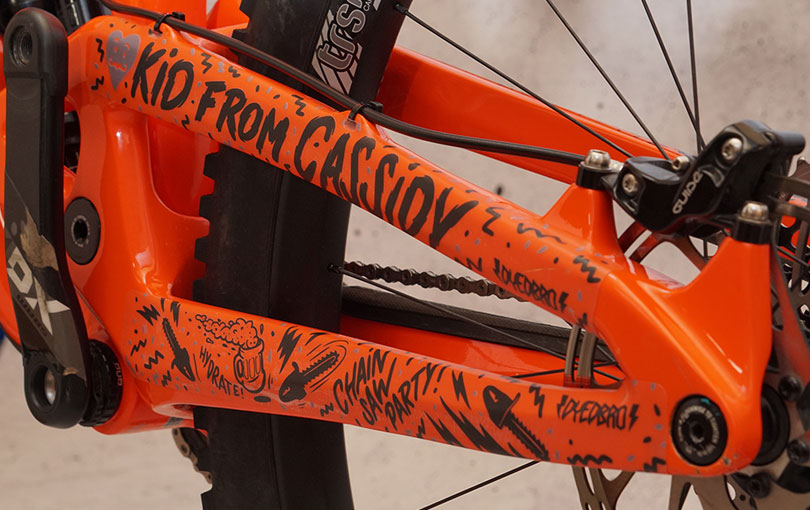 Rahmenschutz Kit - Chainsaw Black