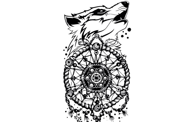 Rahmenschutz Kit Dream Catcher - Black Matte