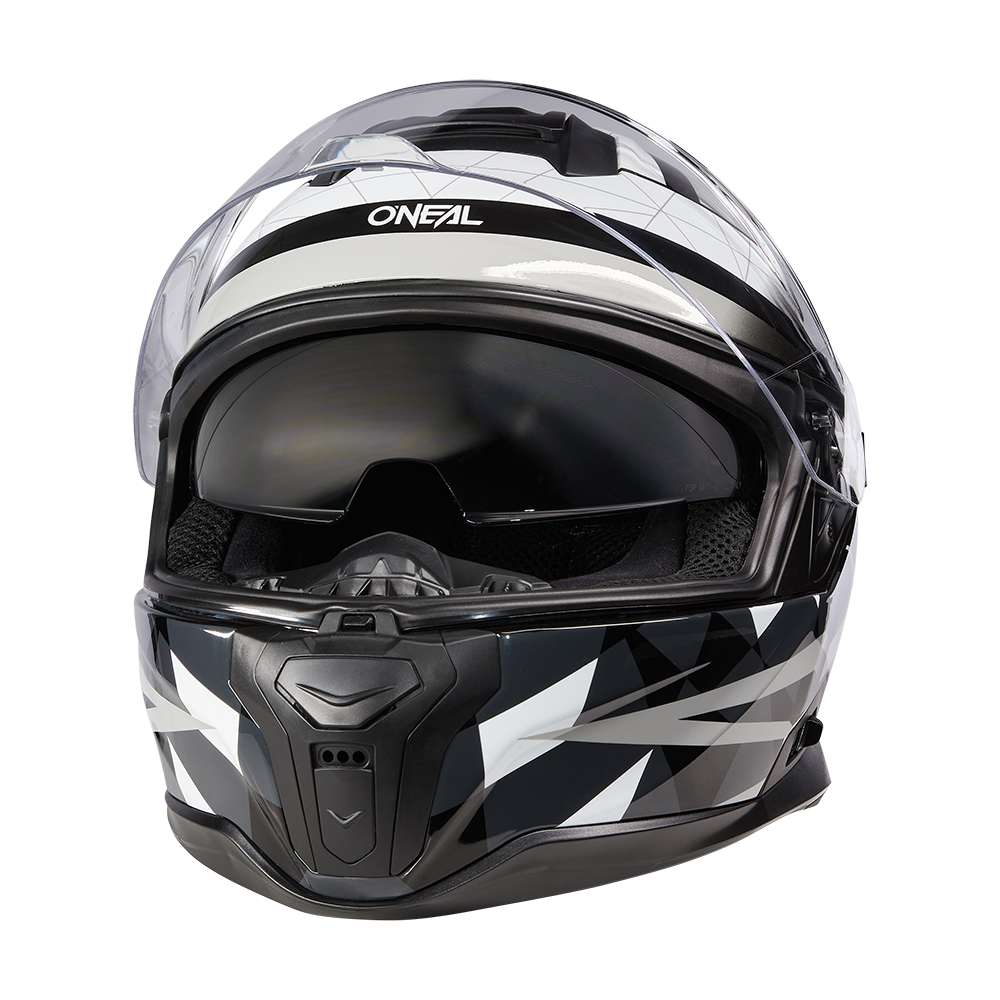 CHALLENGER Helm EXO black/gray/white