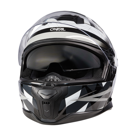 CHALLENGER Helm EXO black/gray/white