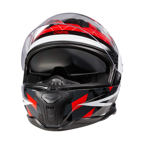 CHALLENGER Helm EXO black/gray/red