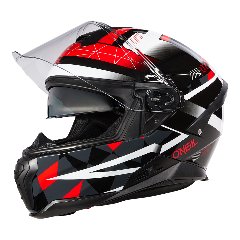CHALLENGER Helm EXO black/gray/red