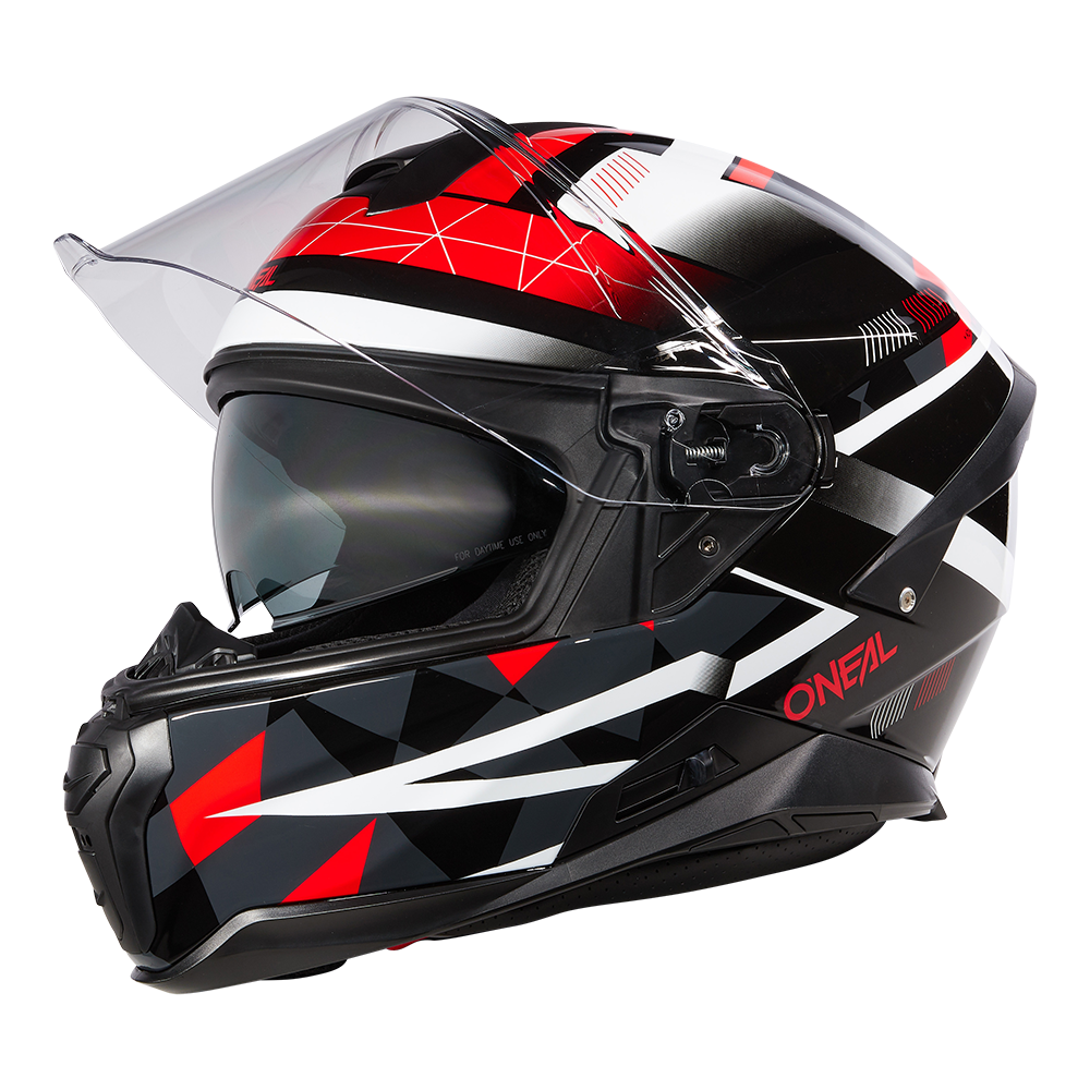 CHALLENGER Helm EXO black/gray/red