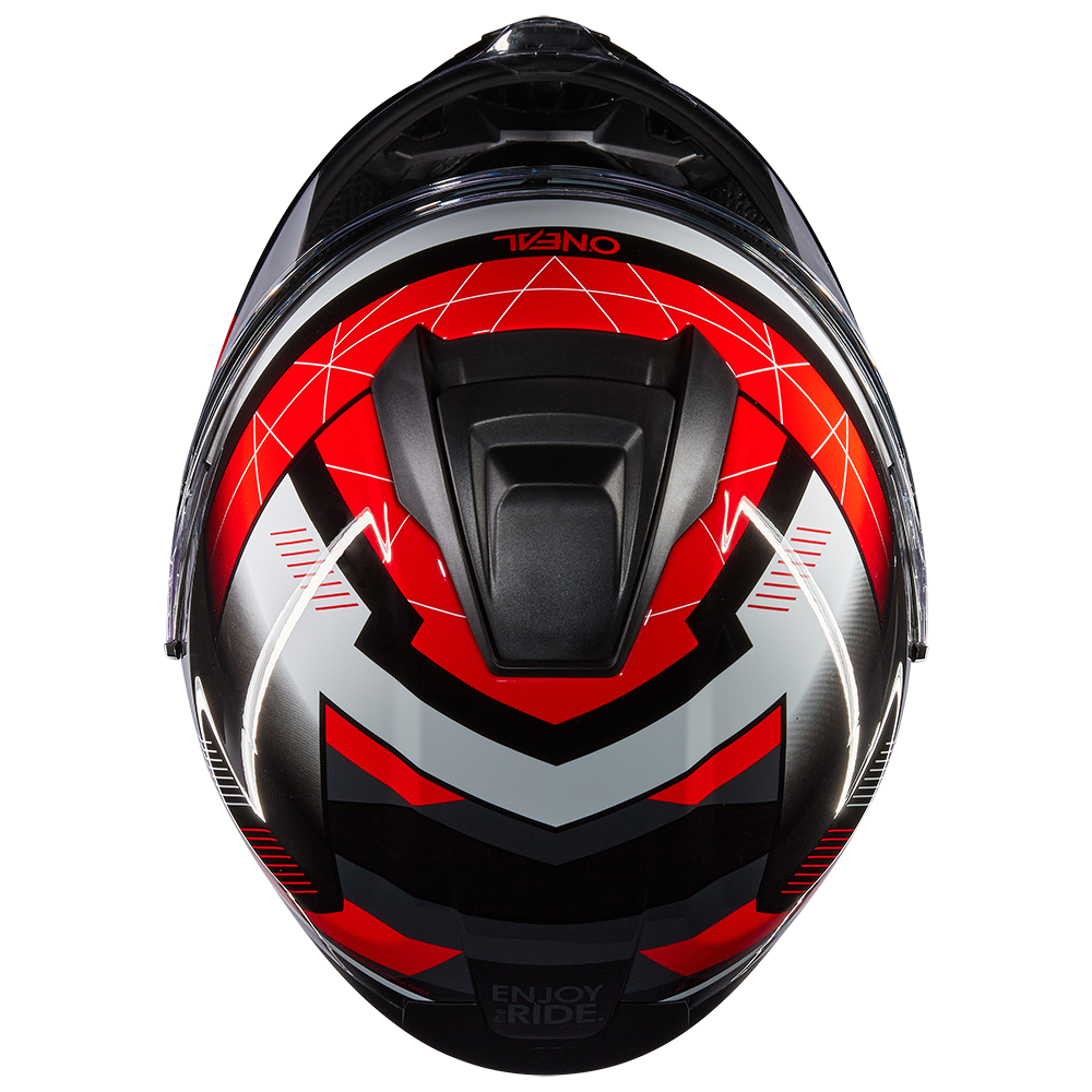 CHALLENGER Helm EXO black/gray/red