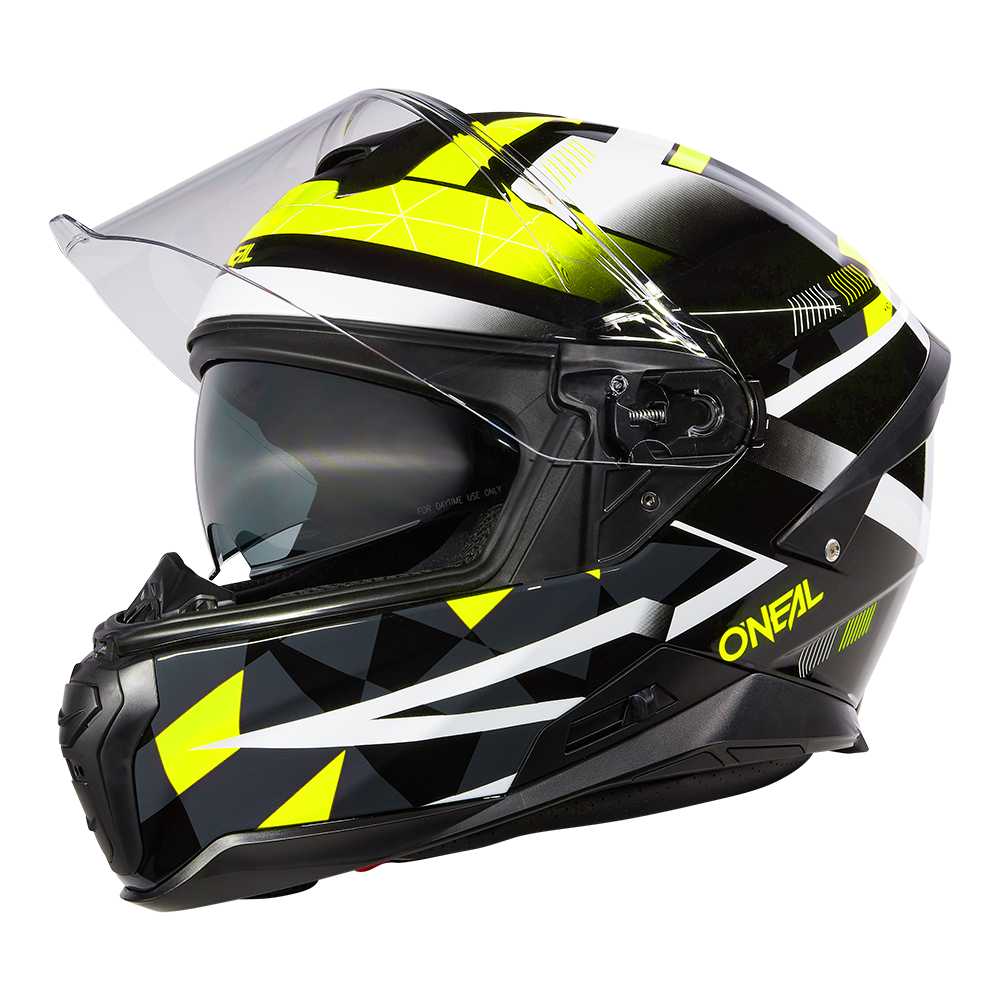 CHALLENGER Helm EXO black/gray/neon yellow