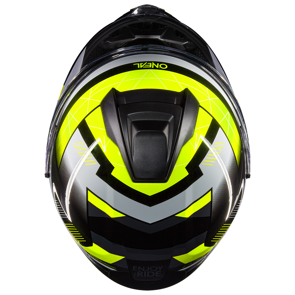 CHALLENGER Helm EXO black/gray/neon yellow