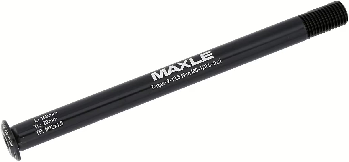 Maxle Stealth MTB rear thru axle, M12 x 1.5, L: 160mm - 12 x 142mm