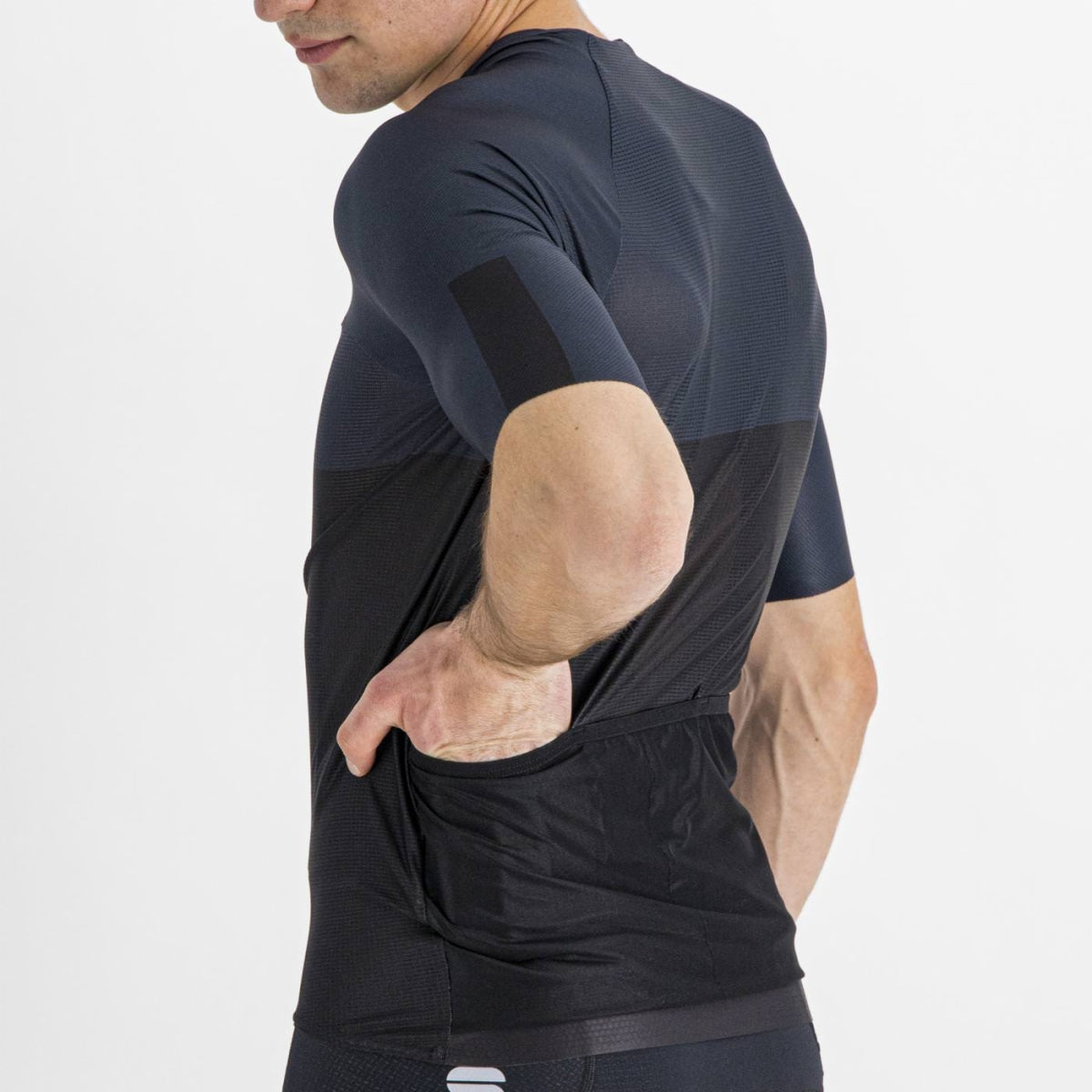 Light Pro Jersey - Black Galaxy Blue