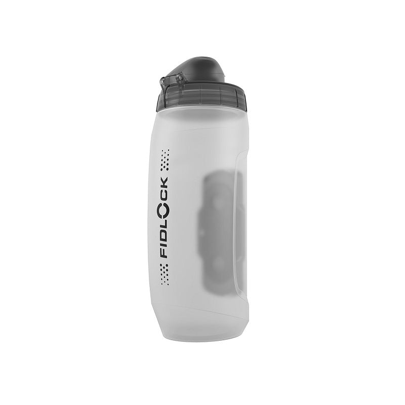 TWIST bottle 590 + bike base - clear