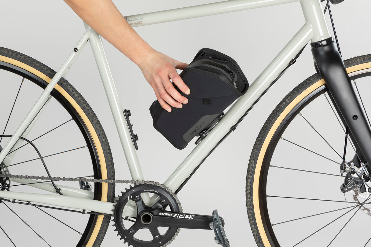 TWIST Essential Bag + Bike Base Set - L black