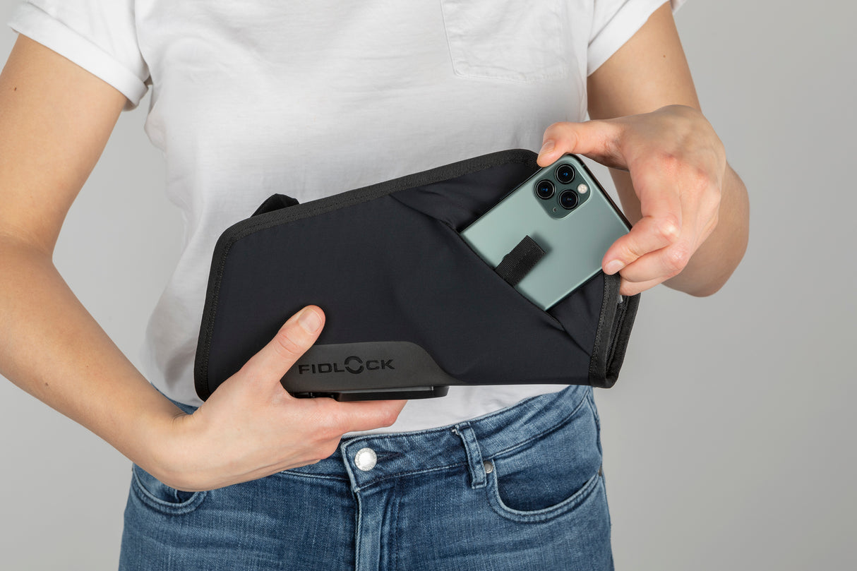 TWIST Essential Bag + Bike Base Set - L black