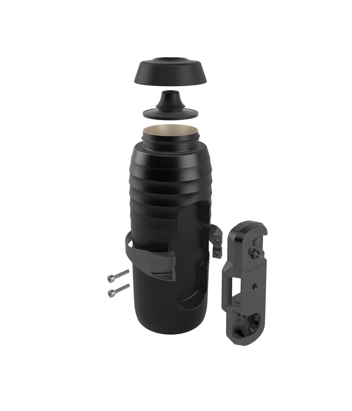 TWIST x KEEGO Bottle 600 + bike base - Dark Matter