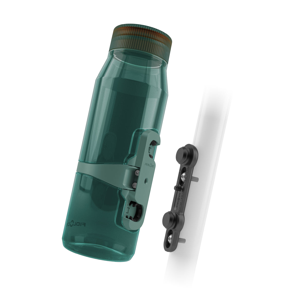 TWIST SET + bottle 700 life - clear dark green