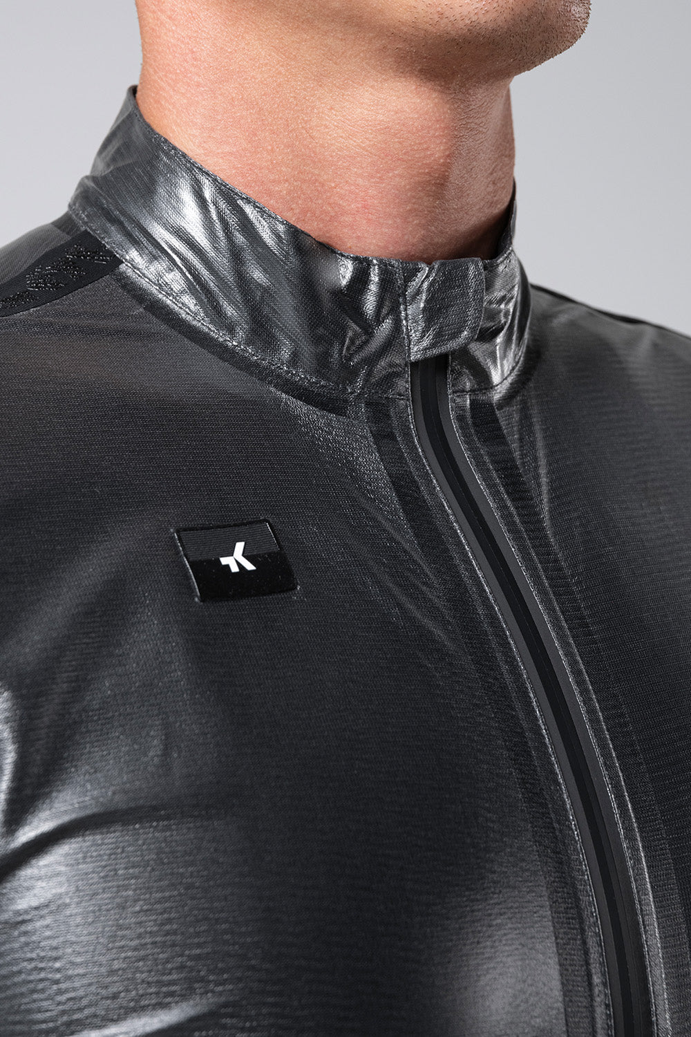 Lightweight Waterproof Jacket Pluvia 2.0 - True Black