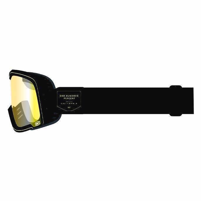 Brille Barstow Classic Caliber Flash Yellow Mirror Lens