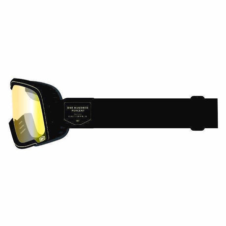 Brille Barstow Classic Caliber Flash Yellow Mirror Lens