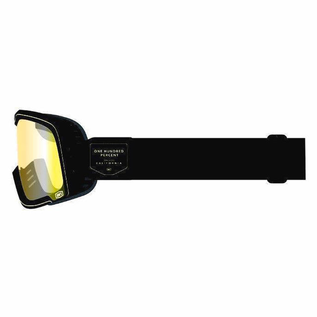 Brille Barstow Classic Caliber Flash Yellow Mirror Lens