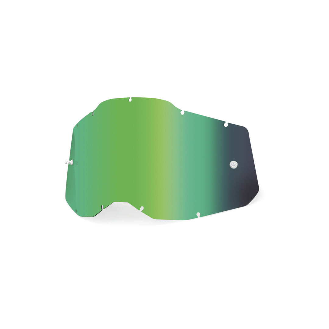 Ersatzlinse Racecraft 2 - Accuri 2 - Strata 2 Sheet Mirror Green Lens
