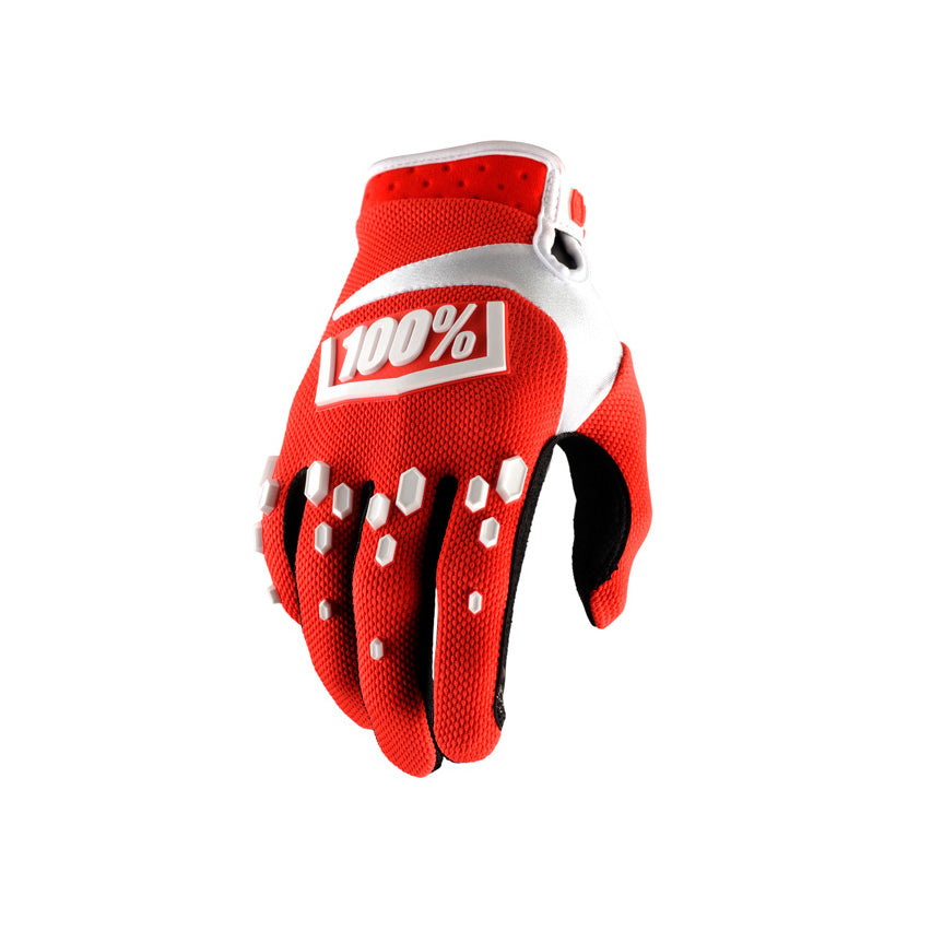Handschuh Motorcross Airmatic - rot/weiss