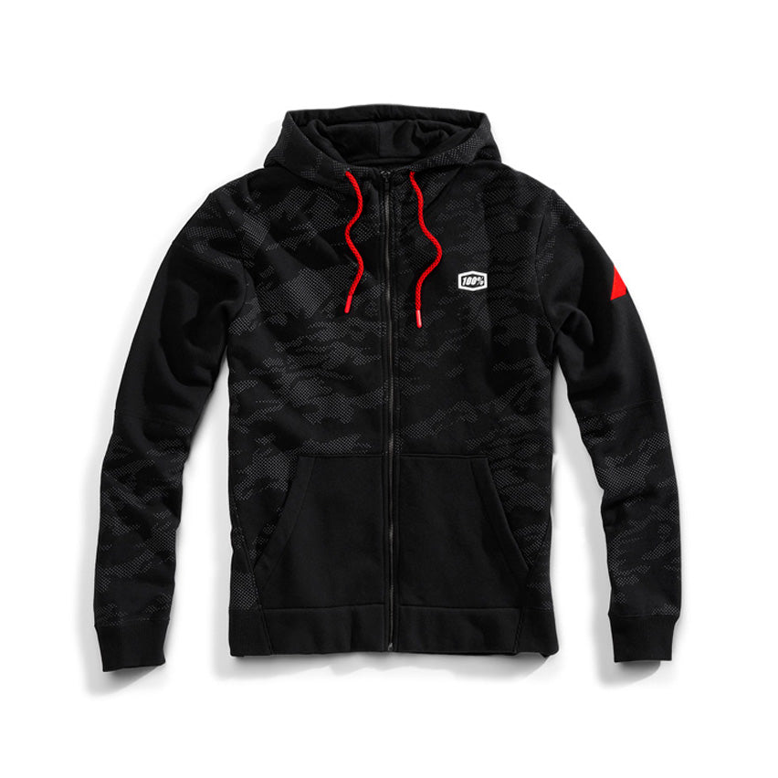 Hoody Emissary Zip black