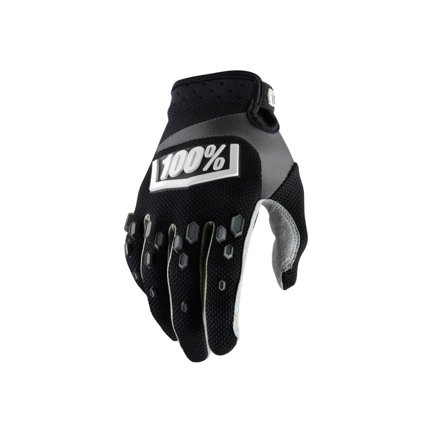 Kinder Handschuh Motorcross Airmatic Junior - schwarz