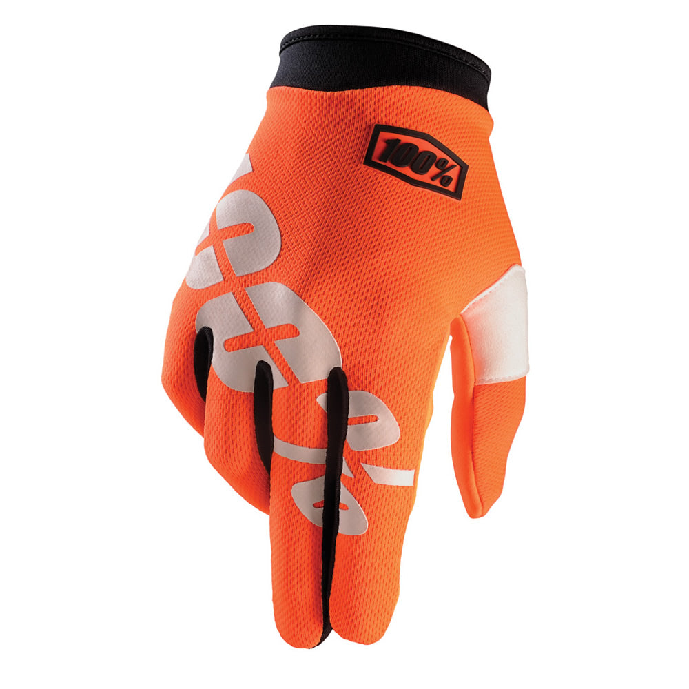 Kinder Handschuh Motorcross Irack Junior Cal-Trans - orange-weiss