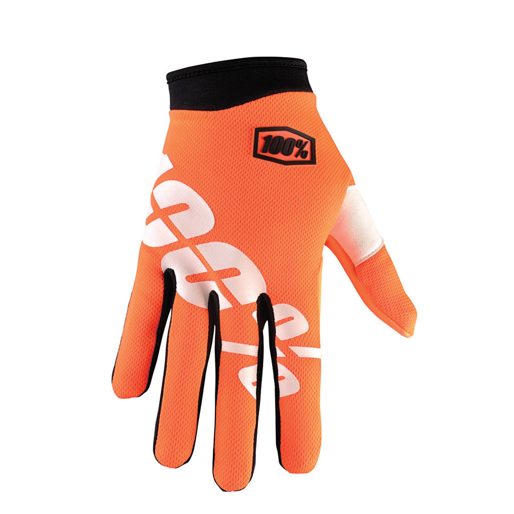 Kinder Handschuh Motorcross Irack Junior Cal-Trans - orange-weiss