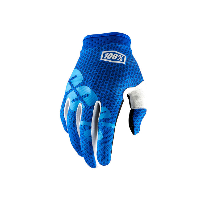 Kinder Handschuh Motorcross Itrack Blue Youth