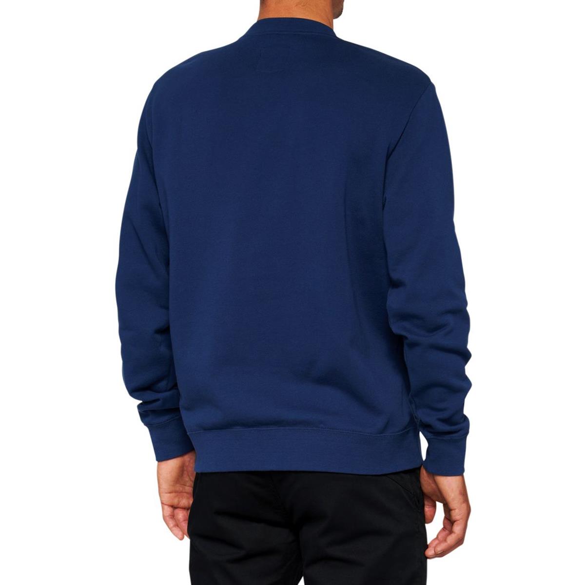 Icon Pullover Crewneck Sweatshirt - navy