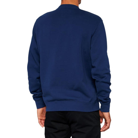 Icon Pullover Crewneck Sweatshirt - navy