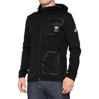 Sweat à capuche zippé Viceroy Tech - noir