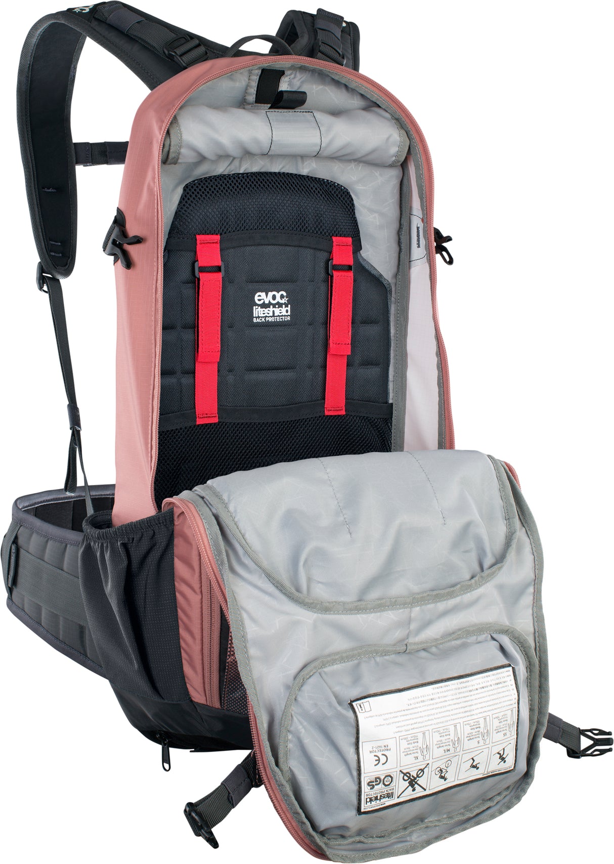 FR Enduro 16 - dusty pink/carbon grey