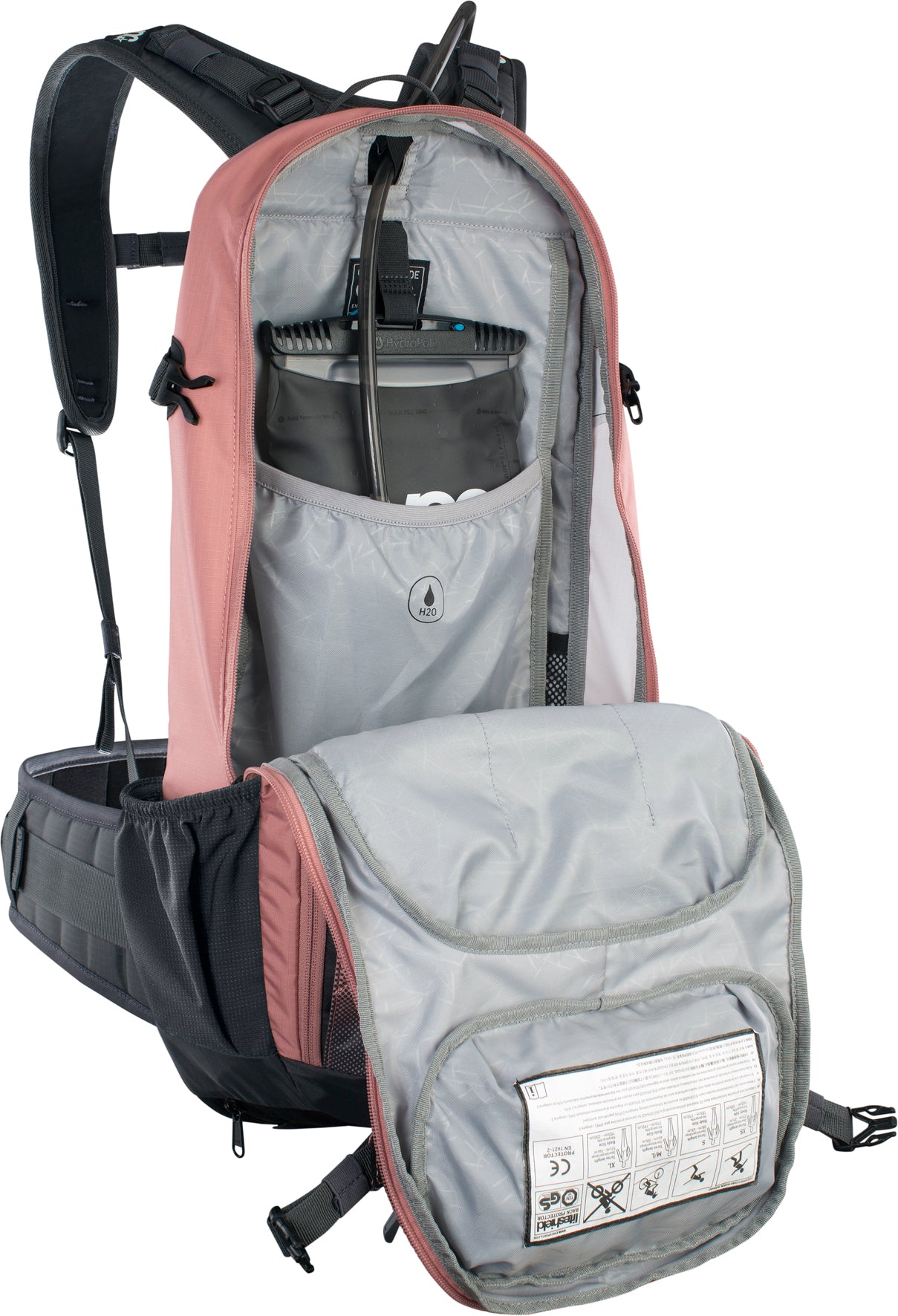 FR Enduro 16 - dusty pink/carbon grey