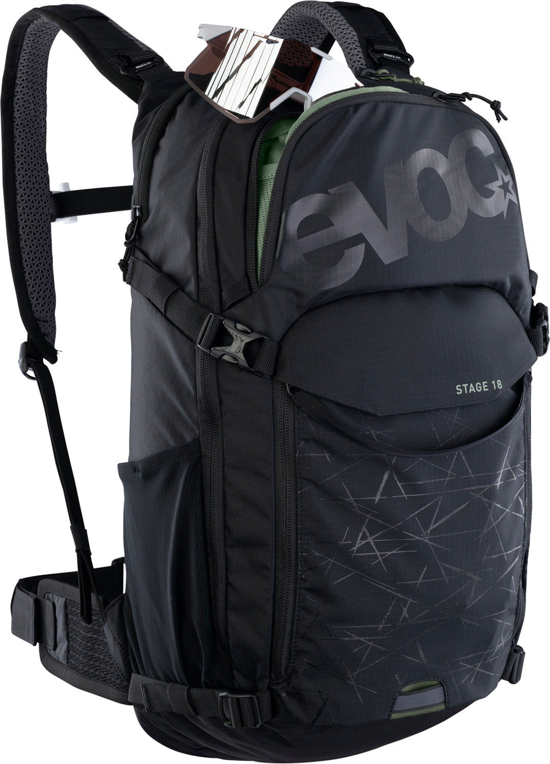 Stage 18 Rucksack - black