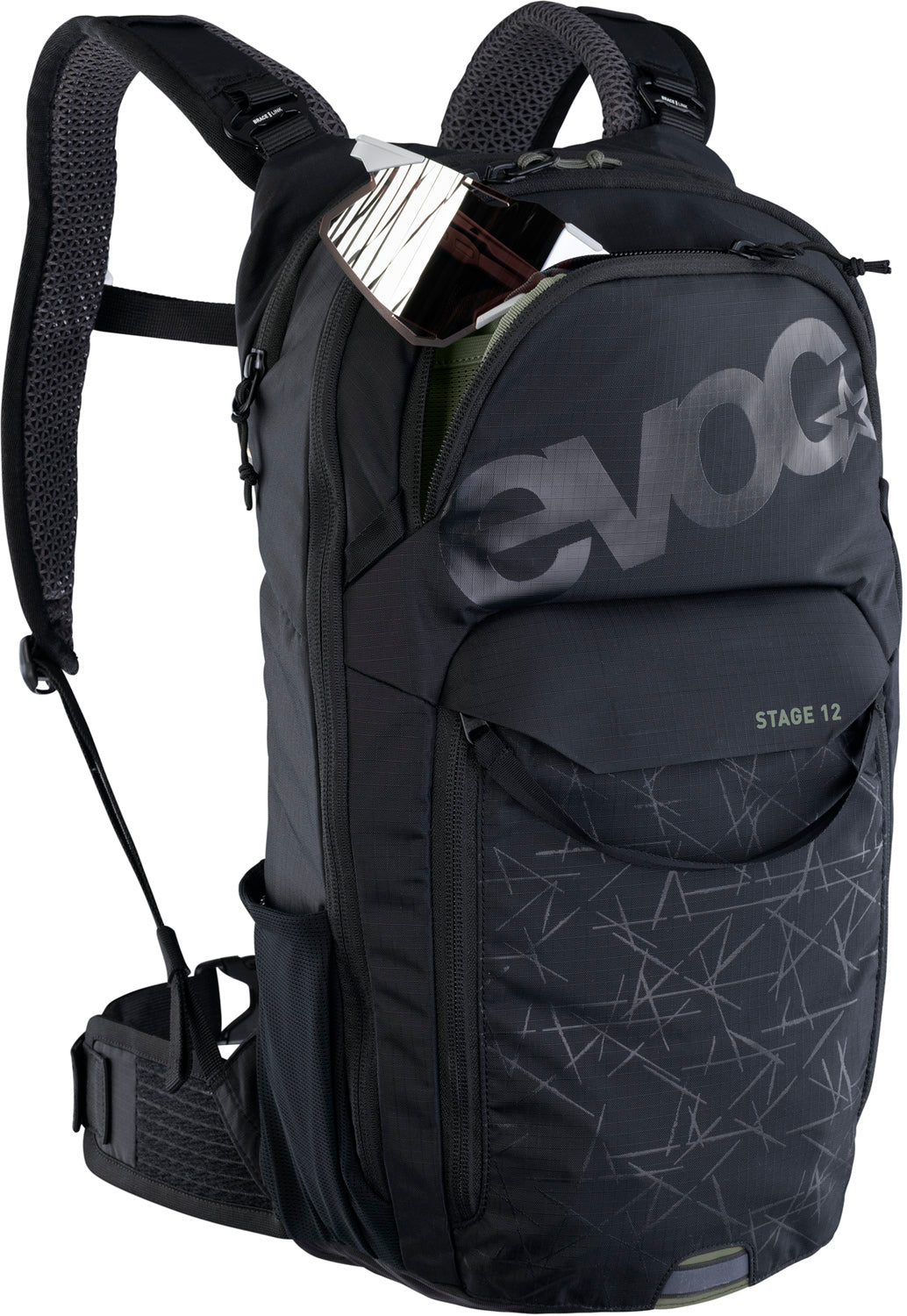 Stage 12 Rucksack - black