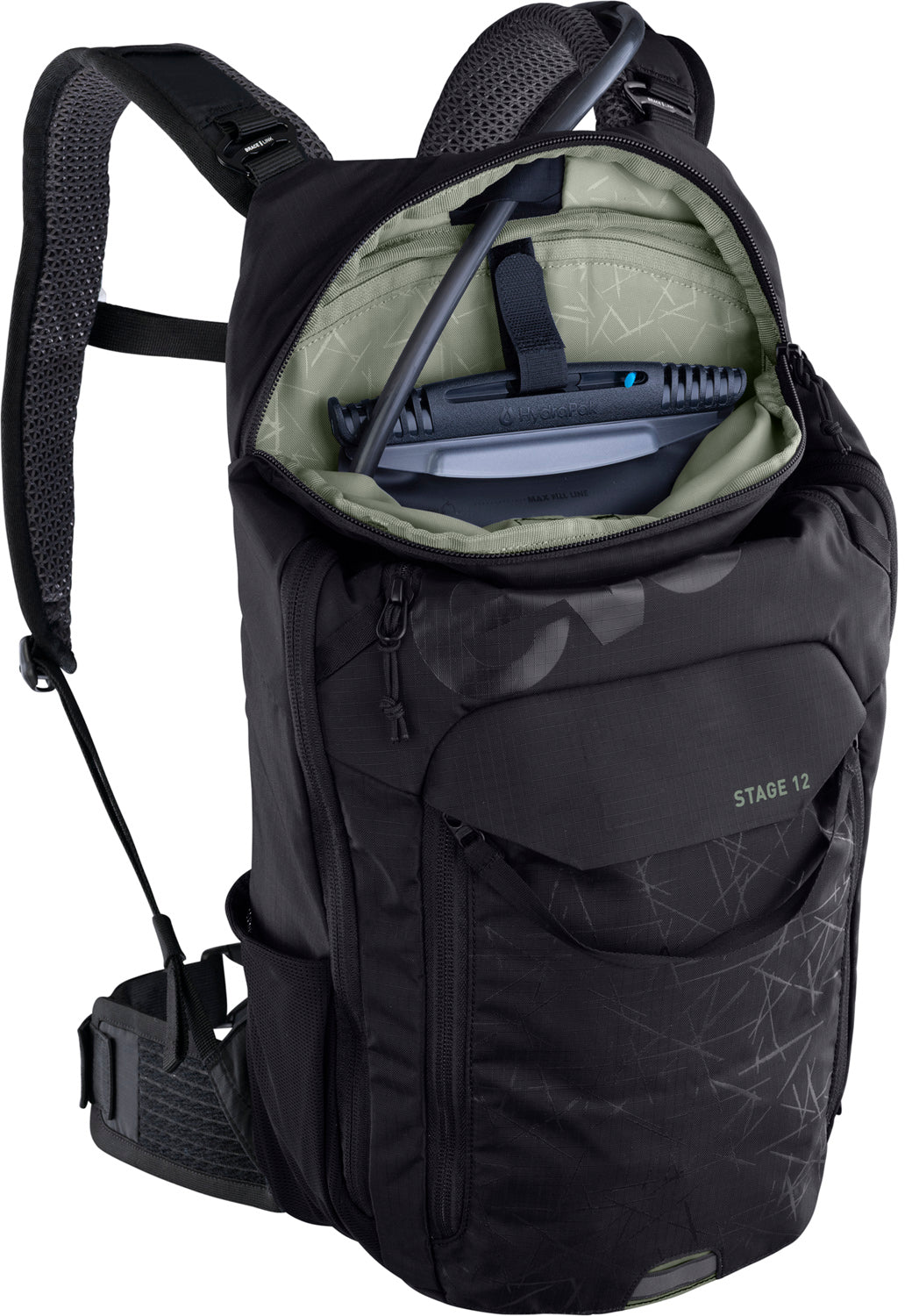 Stage 12 Rucksack - black