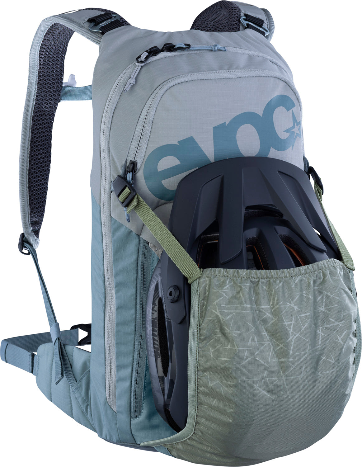 Stage 6 Rucksack + 2l Hydration Bladder - stone/steel