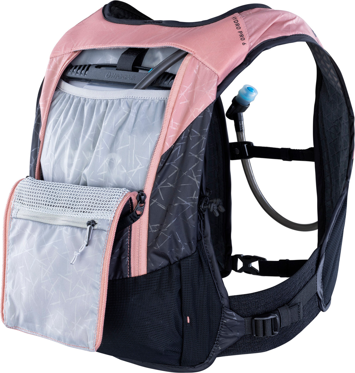 Hydro Pro 6 + Hydration Bladder 1,5 - dusty pink/black