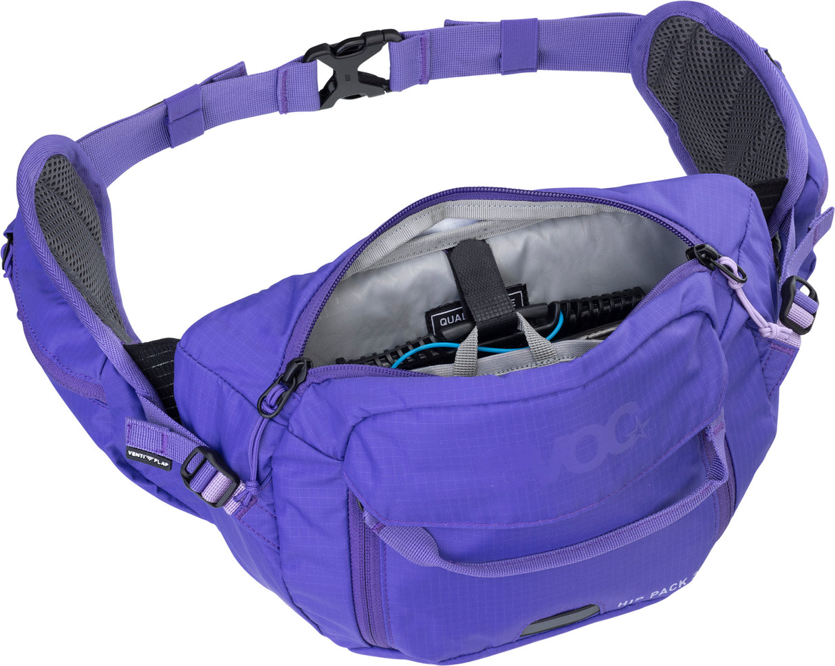 Hip Pack 3 + Hydration Bladder 1,5 - violet