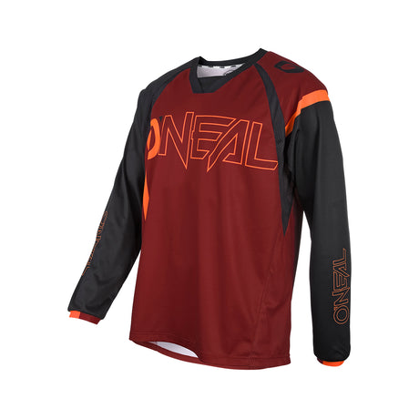 Element FR Hybrid - Langarm Trikot - Rot/Orange