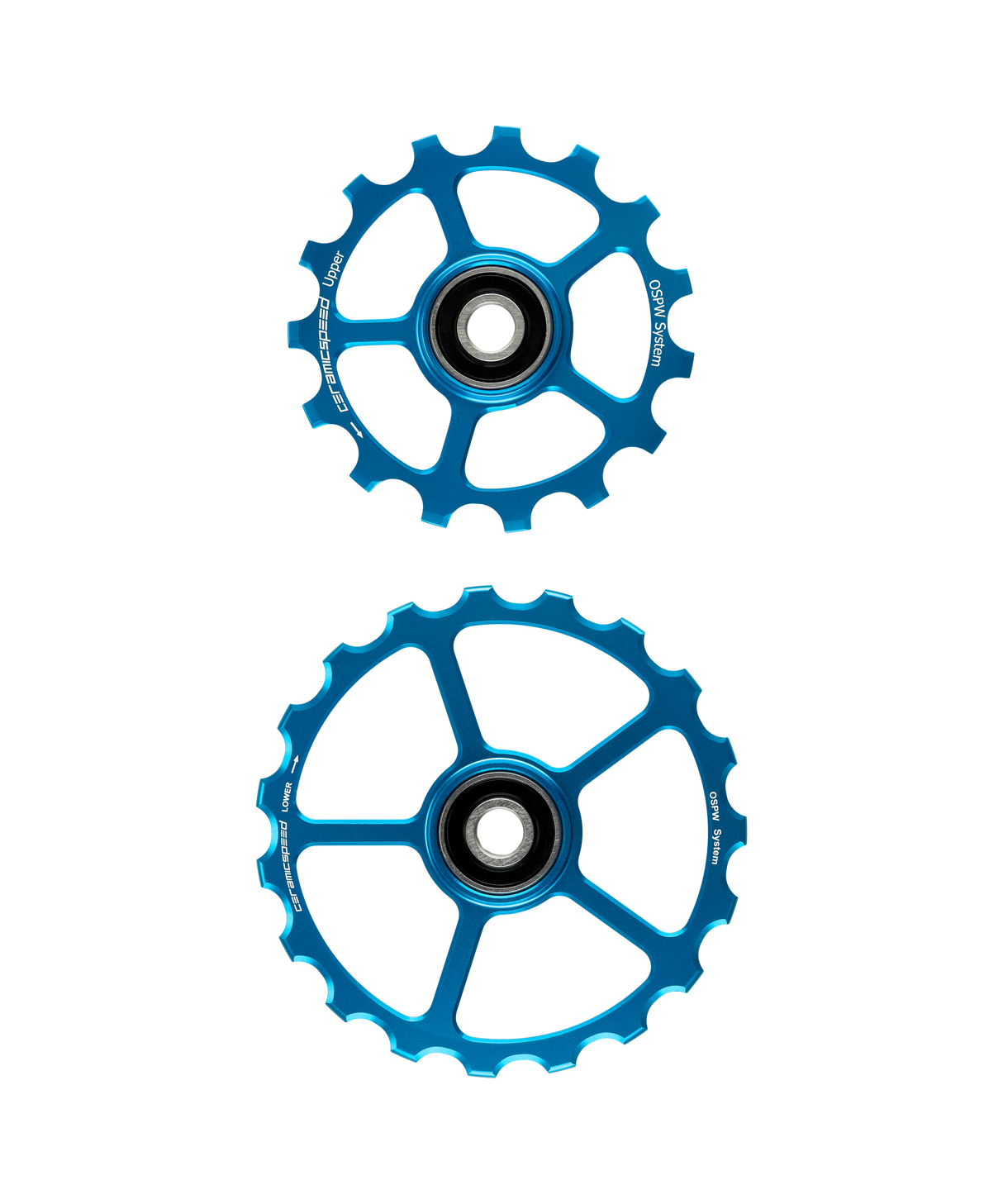 Oversized Pulley Wheels 15/19 Zahn - Blau