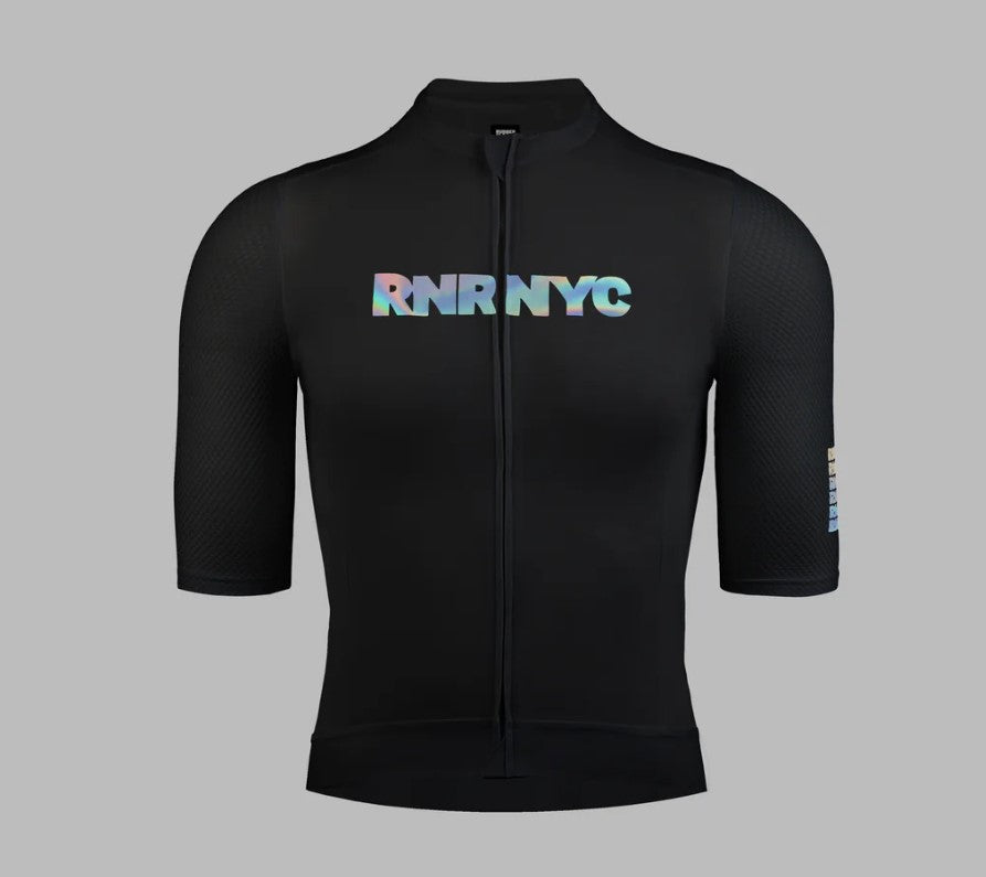 REVERB Race Jersey - Black RUBBER N' ROAD